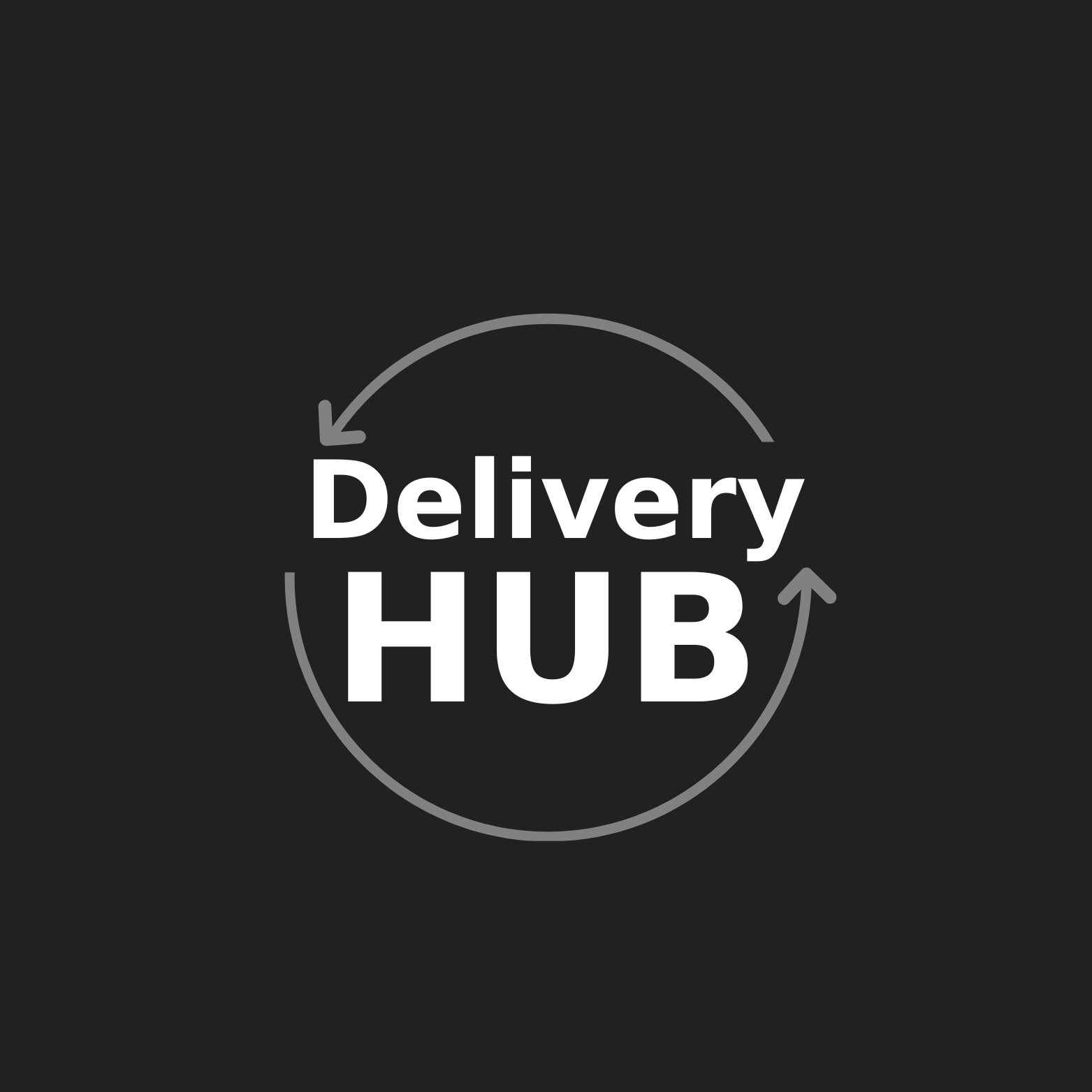 Logo corporativo Delivery Hub